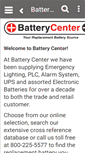 Mobile Screenshot of batterycenter.com